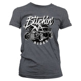 Billede af Bitchin' Rides, Bitchin' Rides: Hot Rod Hot Girls T-Shirt (Kvinder)