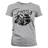 Billede af Bitchin' Rides, Bitchin' Rides: Hot Rod Hot Girls T-Shirt (Kvinder)