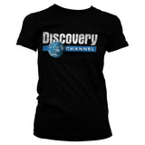 Billede af Discovery Channel, Discovery Channel: Discovery Cracked Globe Logo T-Shirt (Kvinder)