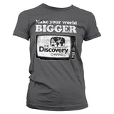 Billede af Discovery Channel, Discovery Channel: Make Your World Bigger T-Shirt (Kvinder)