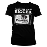 Billede af Discovery Channel, Discovery Channel: Make Your World Bigger T-Shirt (Kvinder)