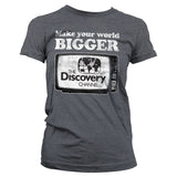 Billede af Discovery Channel, Discovery Channel: Make Your World Bigger T-Shirt (Kvinder)
