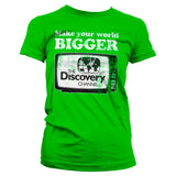 Billede af Discovery Channel, Discovery Channel: Make Your World Bigger T-Shirt (Kvinder)
