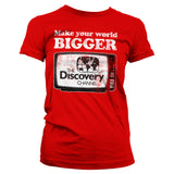 Billede af Discovery Channel, Discovery Channel: Make Your World Bigger T-Shirt (Kvinder)