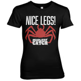 Billede af Deadliest Catch, Deadliest Catch: NICE LEGS! T-Shirt (Kvinder)