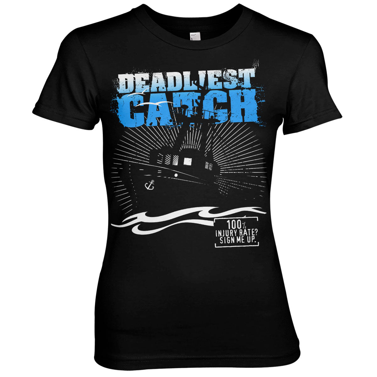 Billede af Deadliest Catch, Deadliest Catch: T-Shirt (Kvinder)