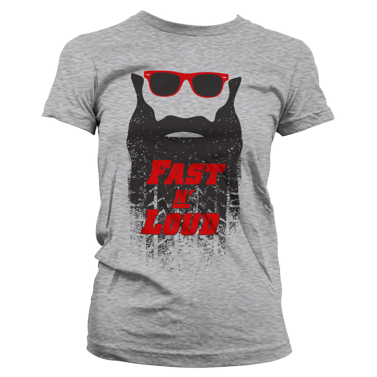 Billede af Fast N' Loud, Fast N' Loud: Kaufman Beard T-Shirt (Kvinder)