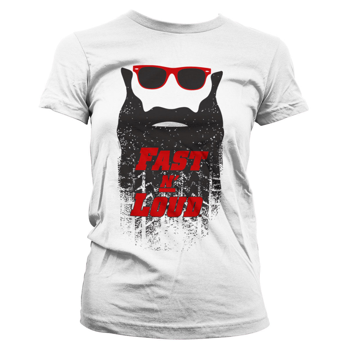 Billede af Fast N' Loud, Fast N' Loud: Kaufman Beard T-Shirt (Kvinder)