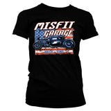Billede af Misfit Garage, Misfit Garage: Old Glory T-Shirt (Kvinder)