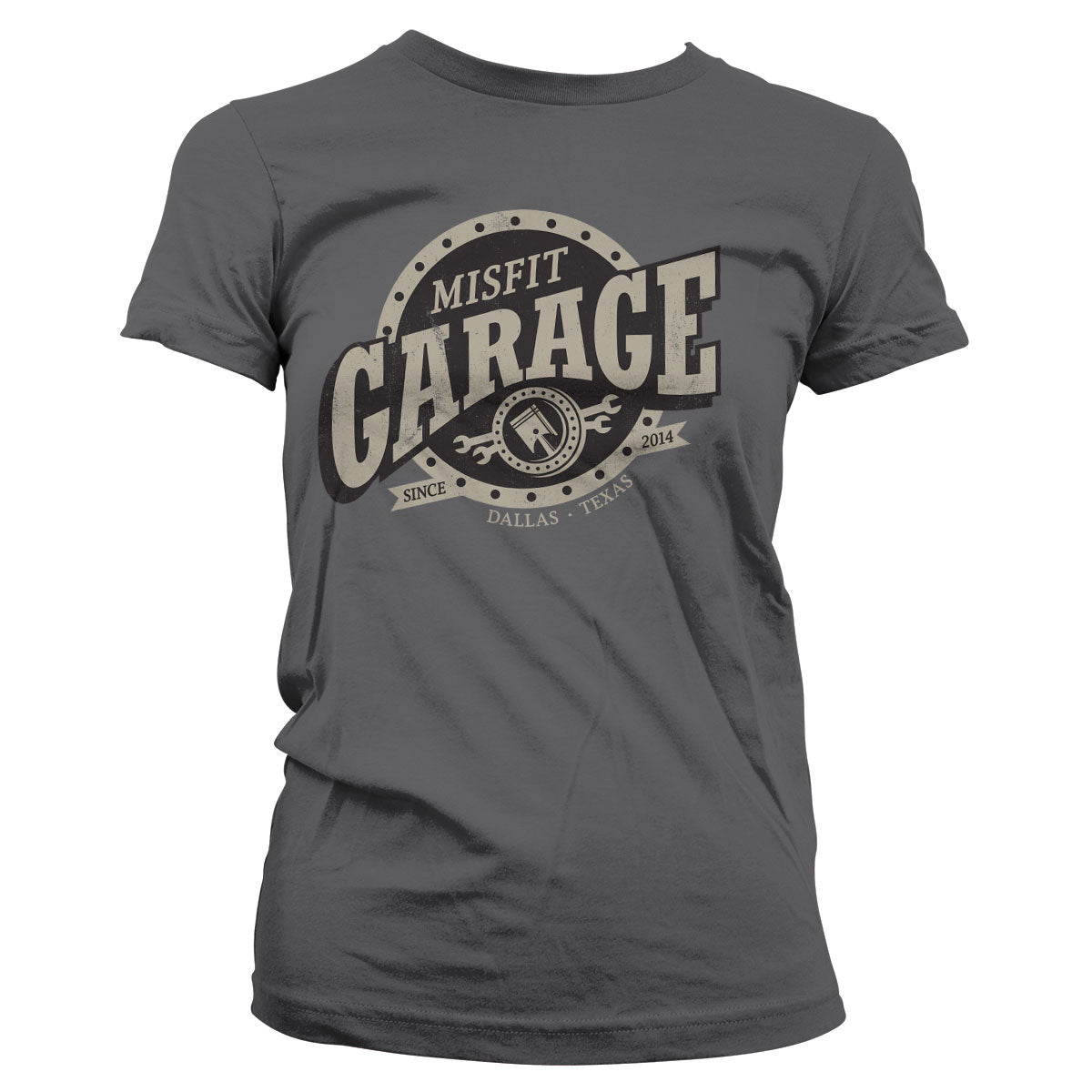 Billede af Misfit Garage, Misfit Garage: Piston Sign T-Shirt (Kvinder)