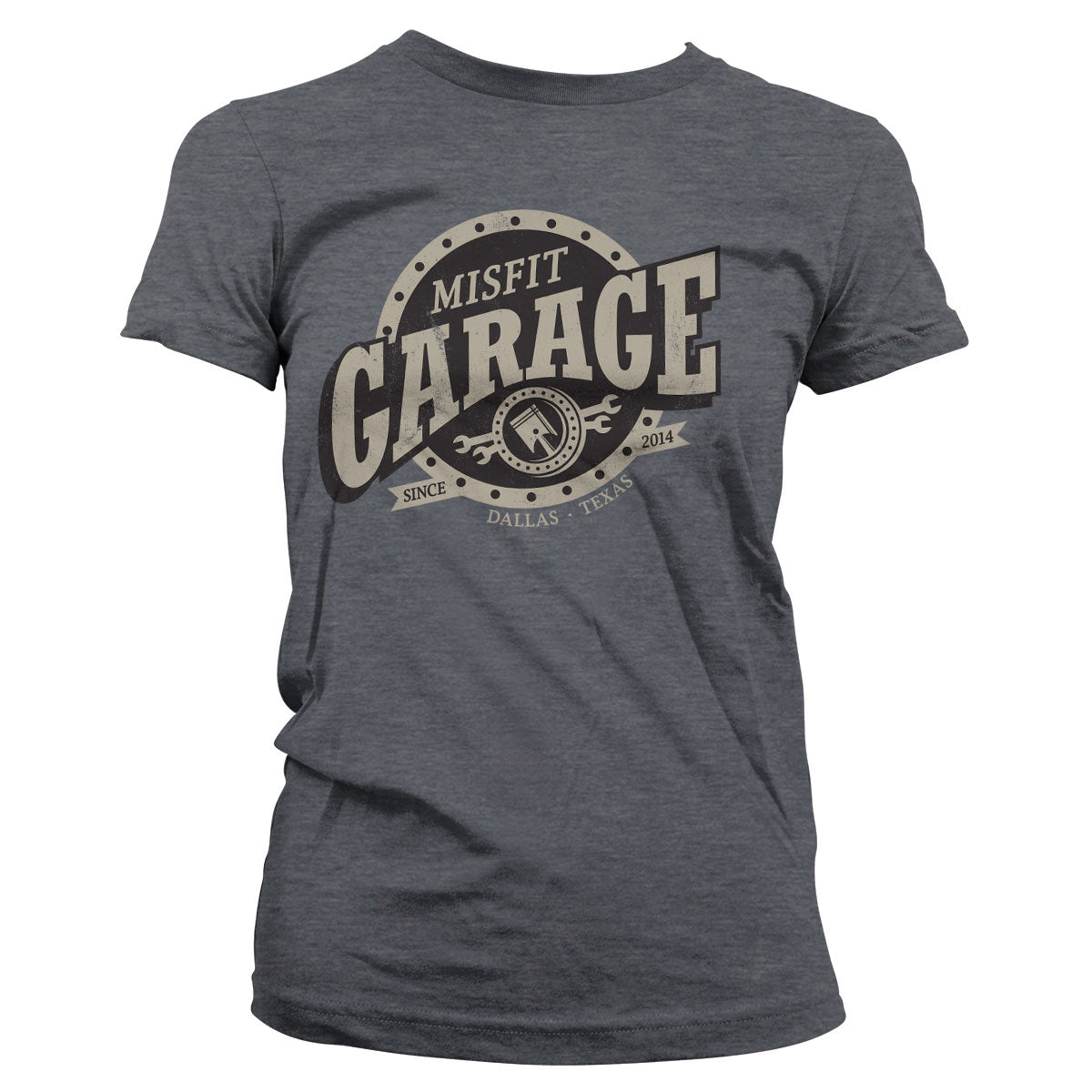 Billede af Misfit Garage, Misfit Garage: Piston Sign T-Shirt (Kvinder)