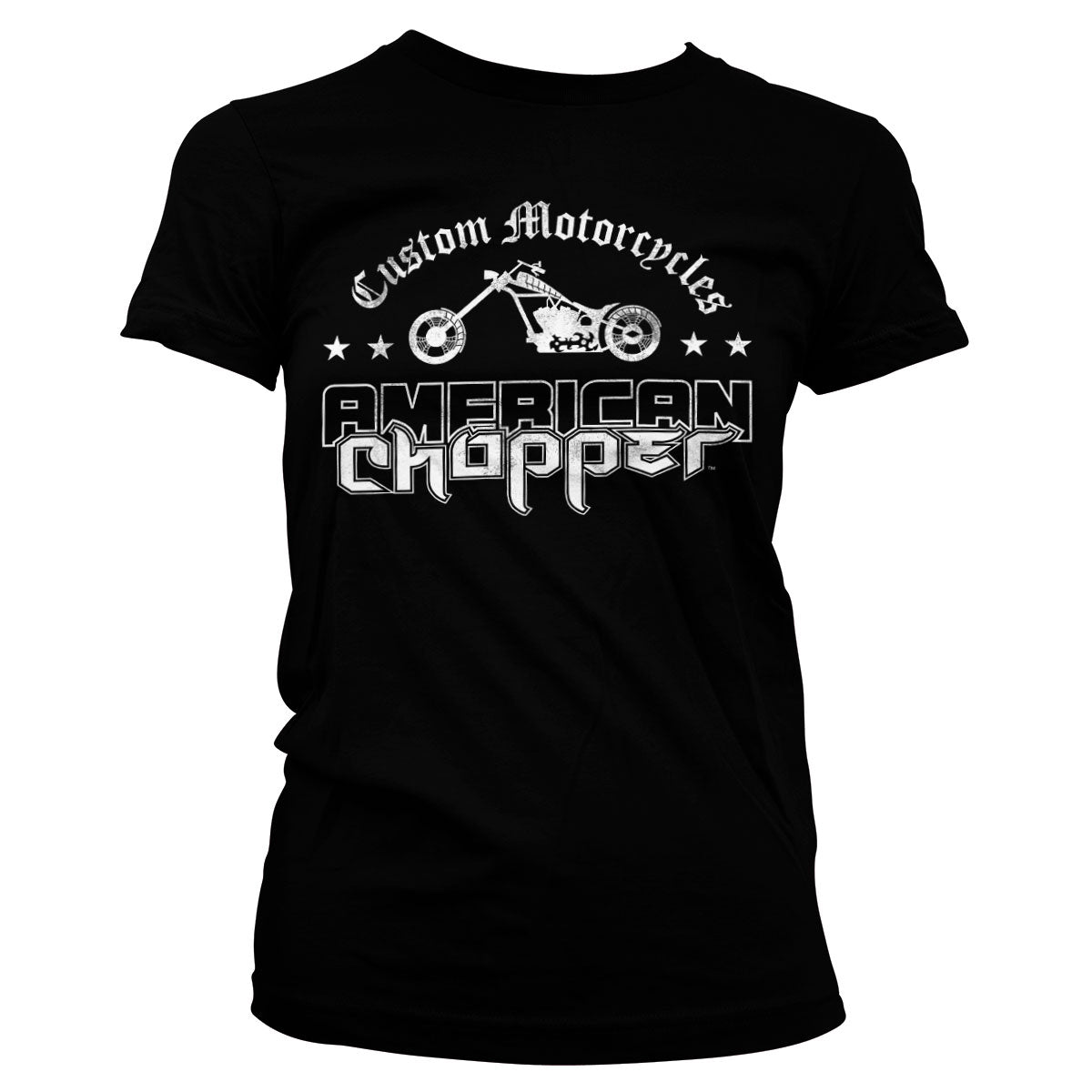 Billede af American Chopper, American Chopper: Washed Logo T-Shirt (Kvinder)