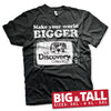 Billede af Discovery Channel, Discovery Channel: Make Your World Bigger T-Shirt (Big & Tall)