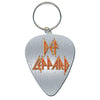 Billede af Def Leppard Logo Pick Nøglering