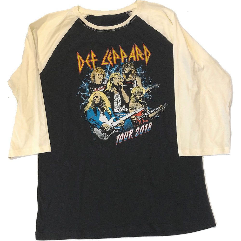 Billede af Def Leppard 2018 Tour Photo T-shirt