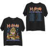 Def Leppard: Hysteria '88 T-Shirt (Back Print)