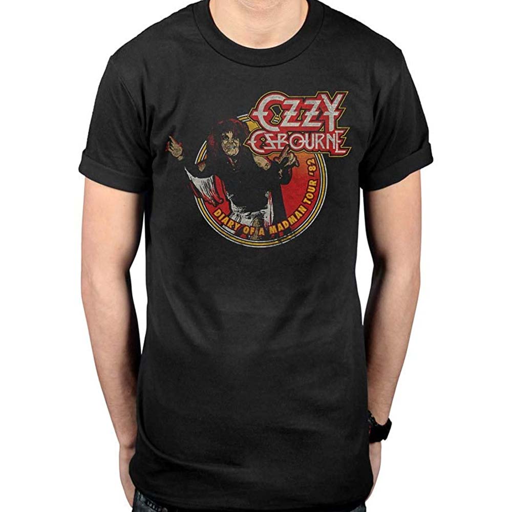 Billede af Ozzy Osbourne Diary of a Mad Man Tour 1982 T-shirt