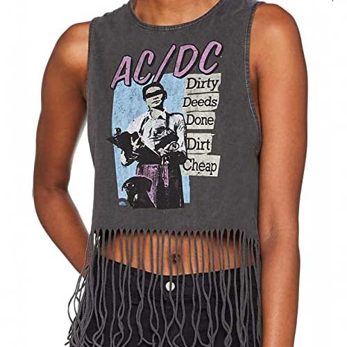 Billede af AC/DC Dirty Deeds Done Dirt Cheap T-shirt til kvinder