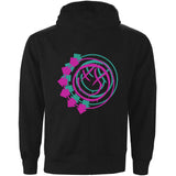 Billede af Blink-182 Double Six Arrow Smiley Hoodie back
