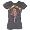 Billede af Guns N' Roses Dripping Dagger T-shirt til kvinder