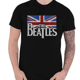 Billede af The Beatles Drop T Logo & Vintage Flag T-shirt