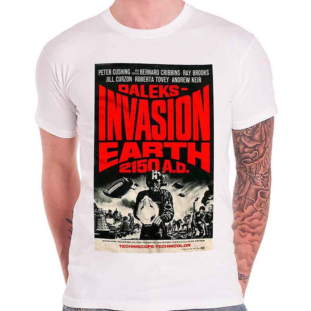 Billede af Klassiske film Daleks Invasion Earth T-shirt