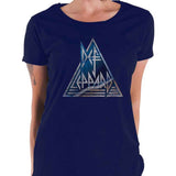 Billede af Def Leppard Triangle Logo T-shirt til kvinder