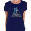 Billede af Def Leppard Triangle Logo T-shirt til kvinder