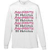 Ed Sheeran: Bad Habits Stack Long Sleeved T-Shirt