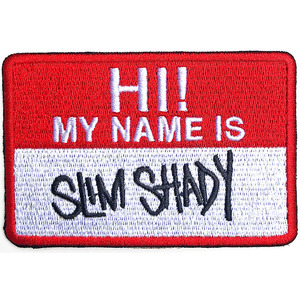 Eminem, Slim Shady Name Badge Tøjmærke
