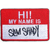 Eminem, Slim Shady Name Badge Tøjmærke
