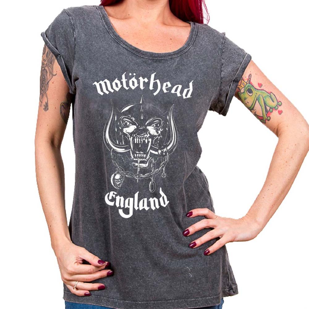 Billede af Motörhead England T-shirt til kvinder
