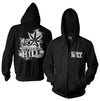 Billede af Cypress Hill, Cypress Hill: Cracked Zipped Hoodie