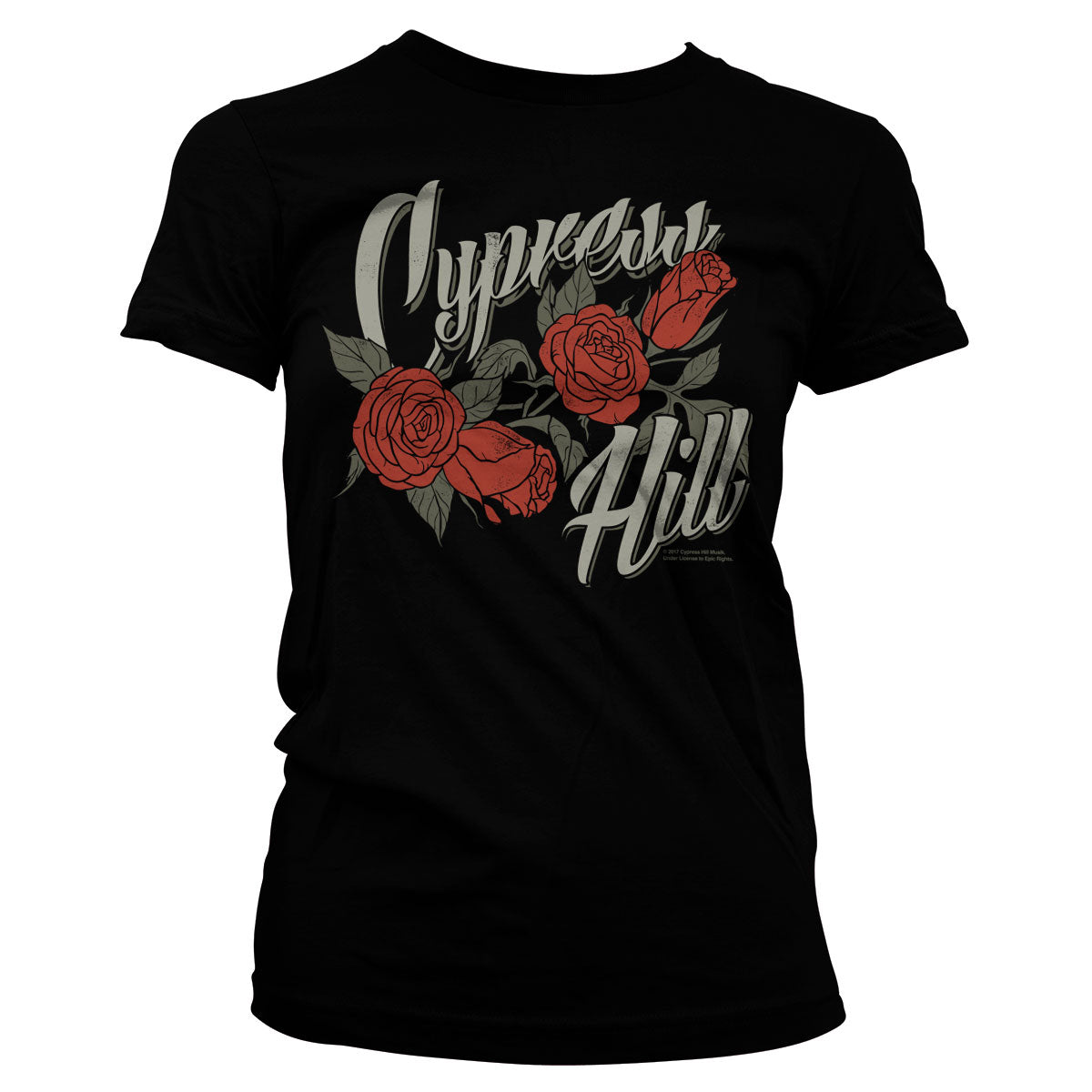 Billede af Cypress Hill, Cypress Hill: Flower T-Shirt (Kvinder)