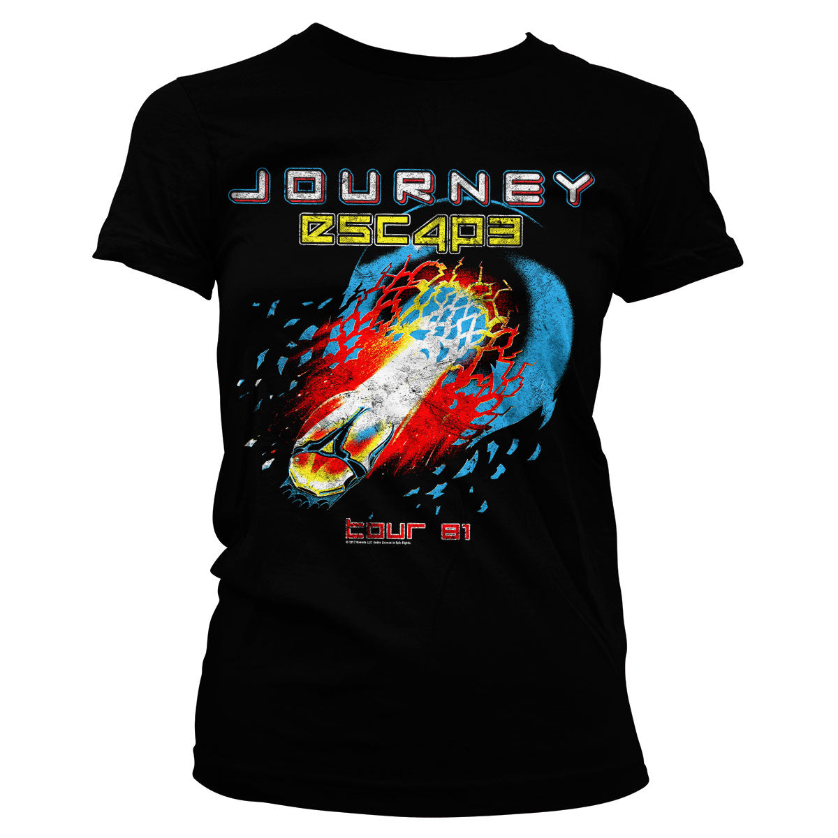 Billede af Journey, Journey: Escape Tour -81 T-Shirt (Kvinder)