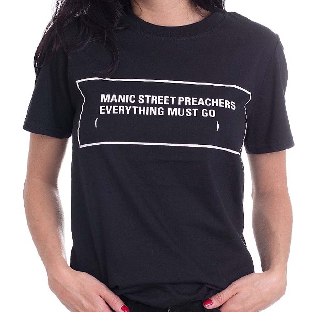 Billede af Manic Street Preachers Everything Must Go Monochrome T-shirt til kvinder