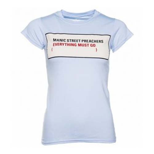 Billede af Manic Street Preachers Everything Must Go T-shirt til kvinder