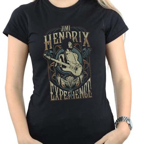 Billede af Jimi Hendrix Experience T-shirt til kvinder