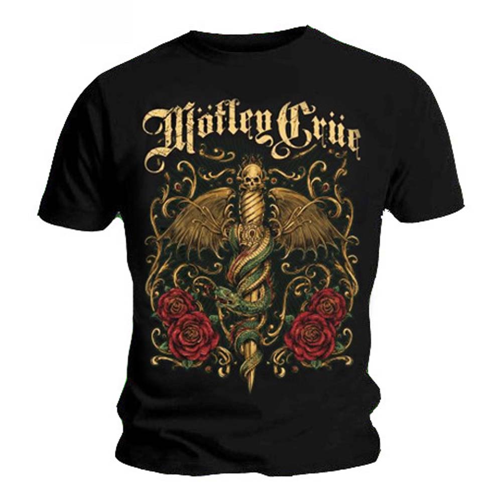 Billede af Motley Crue Exquisite Dagger T-shirt