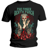Billede af Five Finger Death Punch Lady Muerta T-shirt