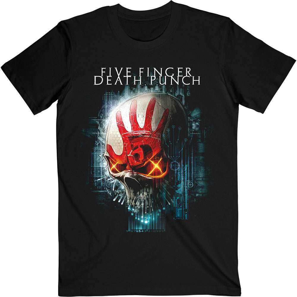 Five Finger Death Punch: Interface Skull T-Shirt