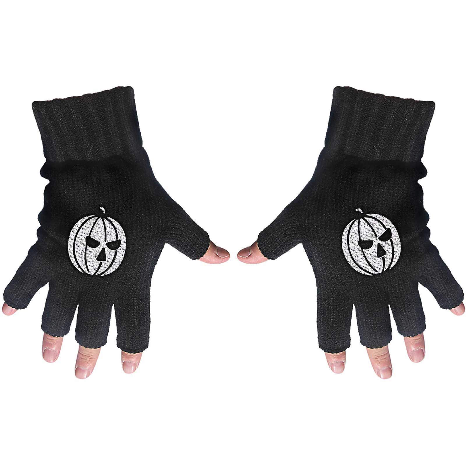 Helloween: Pumpkin Fingerless Gloves