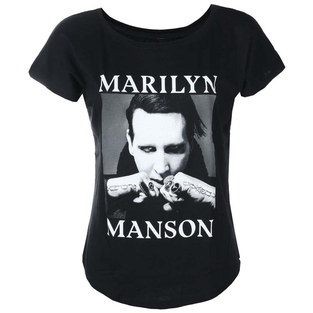 Billede af Marilyn Manson Fists T-shirt til kvinder