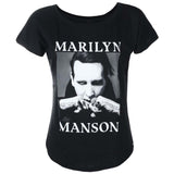 Billede af Marilyn Manson Fists T-shirt til kvinder