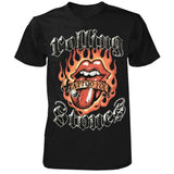 Billede af The Rolling Stones Flaming Tattoo Tongue T-shirt
