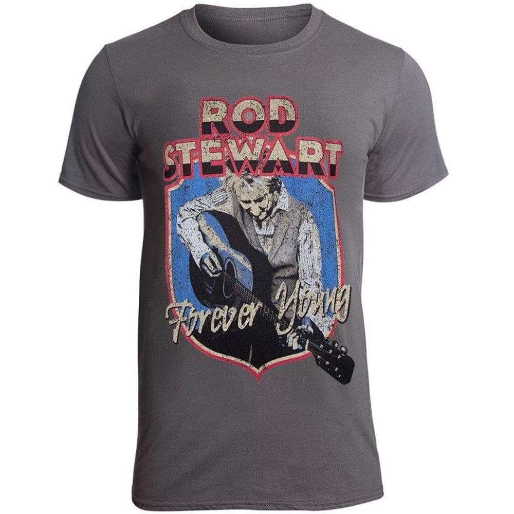 Billede af Rod Stewart Forever Crest T-shirt grå