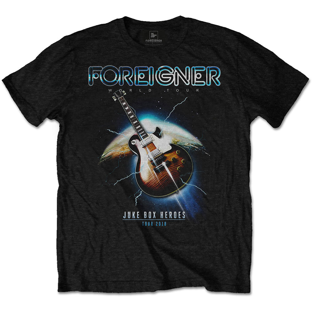 Billede af Foreigner Juke Box Heroes T-shirt