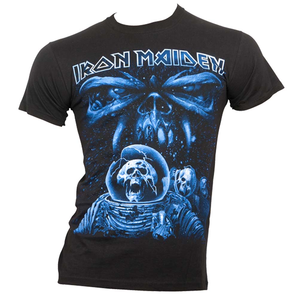 Billede af Iron Maiden Final Frontier Blue Album Spaceman T-shirt