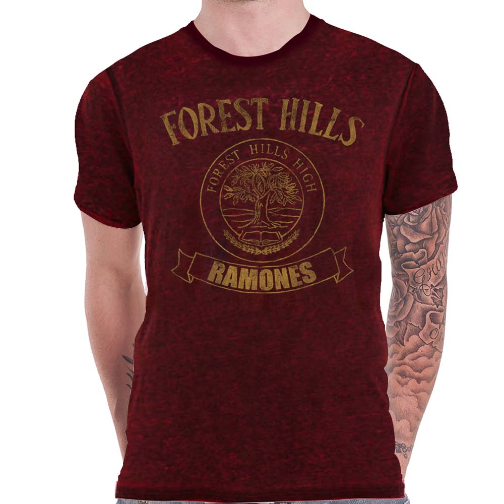 Billede af Ramones Forest Hills T-shirt red