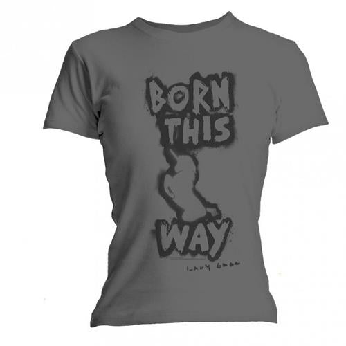 Lady Gaga: Born This Way T-Shirt (Kvinder)